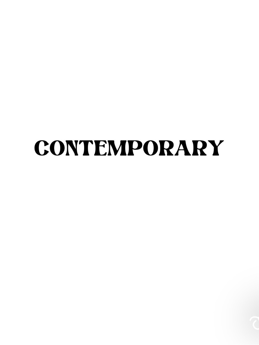 Contemporary